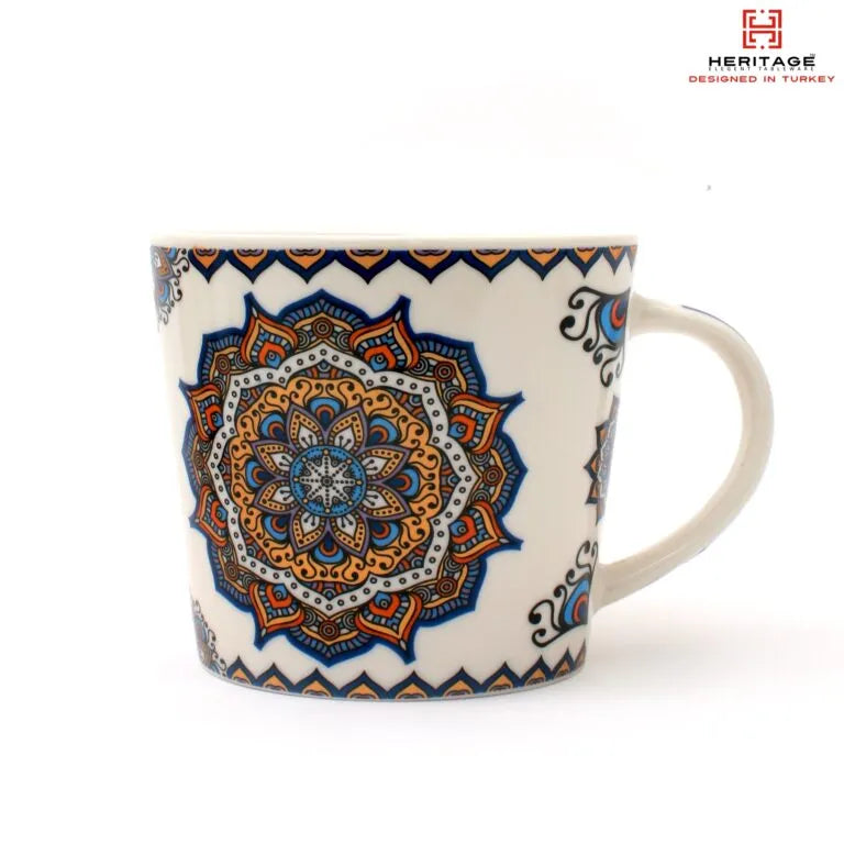 Heritage Cubic Mug – 6 Pieces Set Price in Pakistan Main image