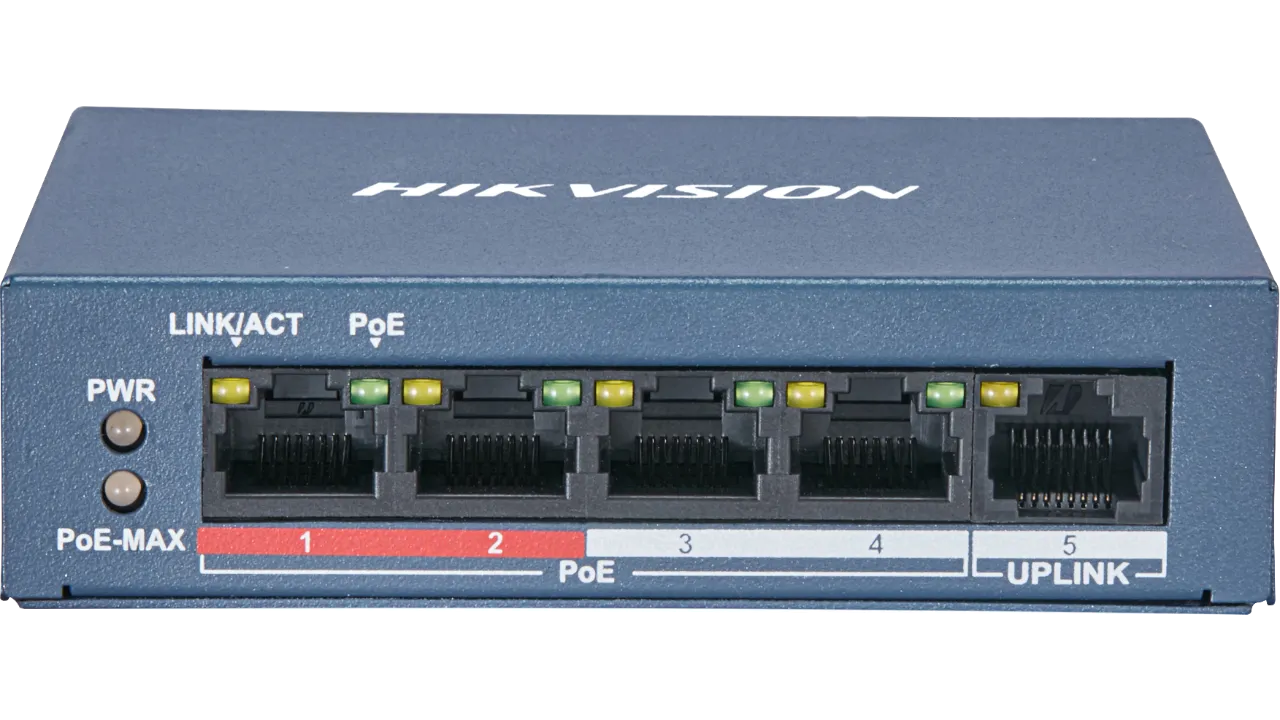 Hikvision DS-3E0105P-E-M PoE Switch Price in Pakistan