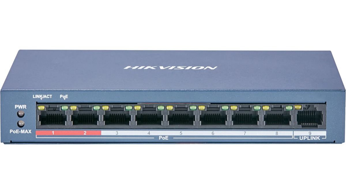 Hikvision DS-3E0109P-E-P 8-Port PoE Switch Price in Pakistan Main image