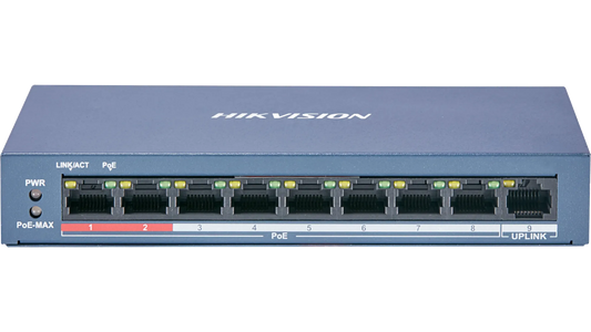 Hikvision DS-3E0109P-E-P 8-Port PoE Switch Price in Pakistan