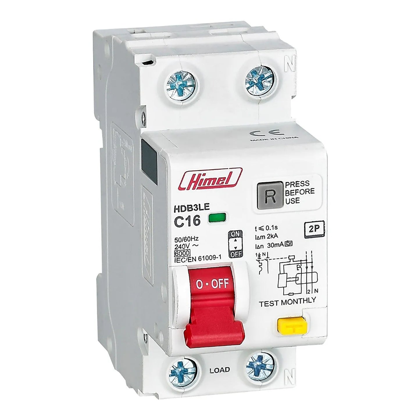 Himel HDB3LE 2 Pole Residual Current Breaker