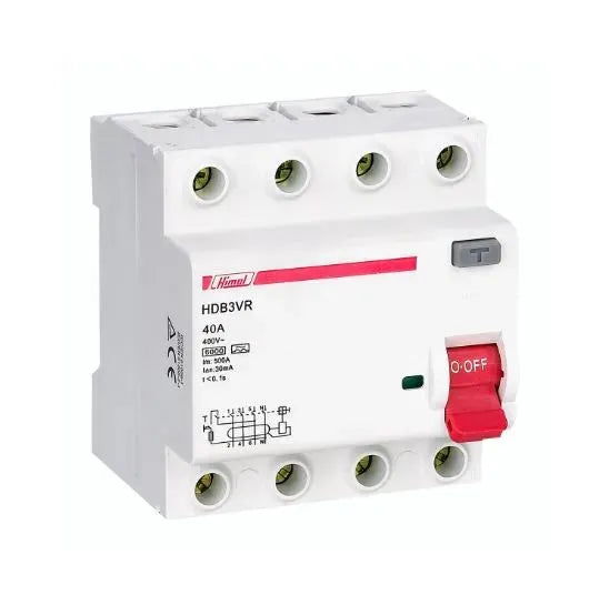 Himel HDB3VR 4 Pole Earth Leakage Circuit Breaker (ELCB) Secondary image