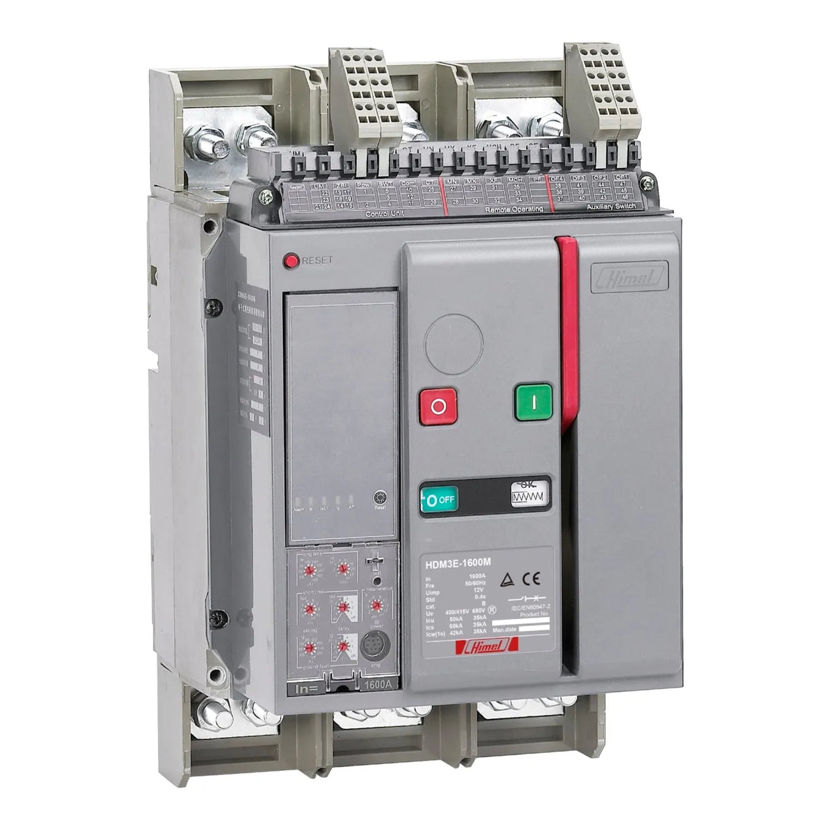 Himel 1600A Frame 3P MCCB Breaker Price in Pakistan Main image