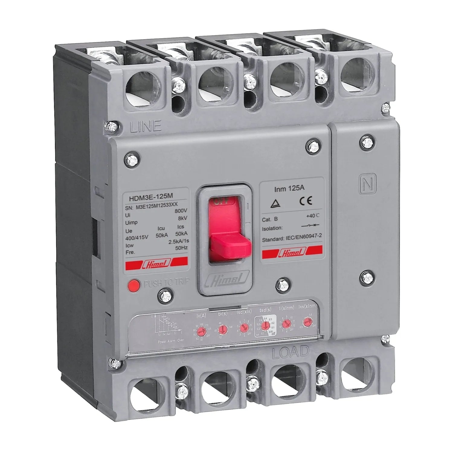 Himel 4 Pole MCCB Breaker Price in Pakistan