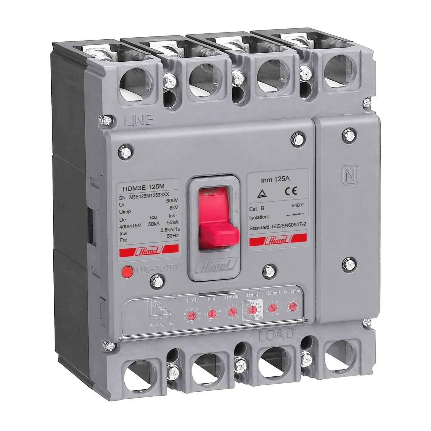 Himel 4 Pole MCCB Breaker Price in Pakistan