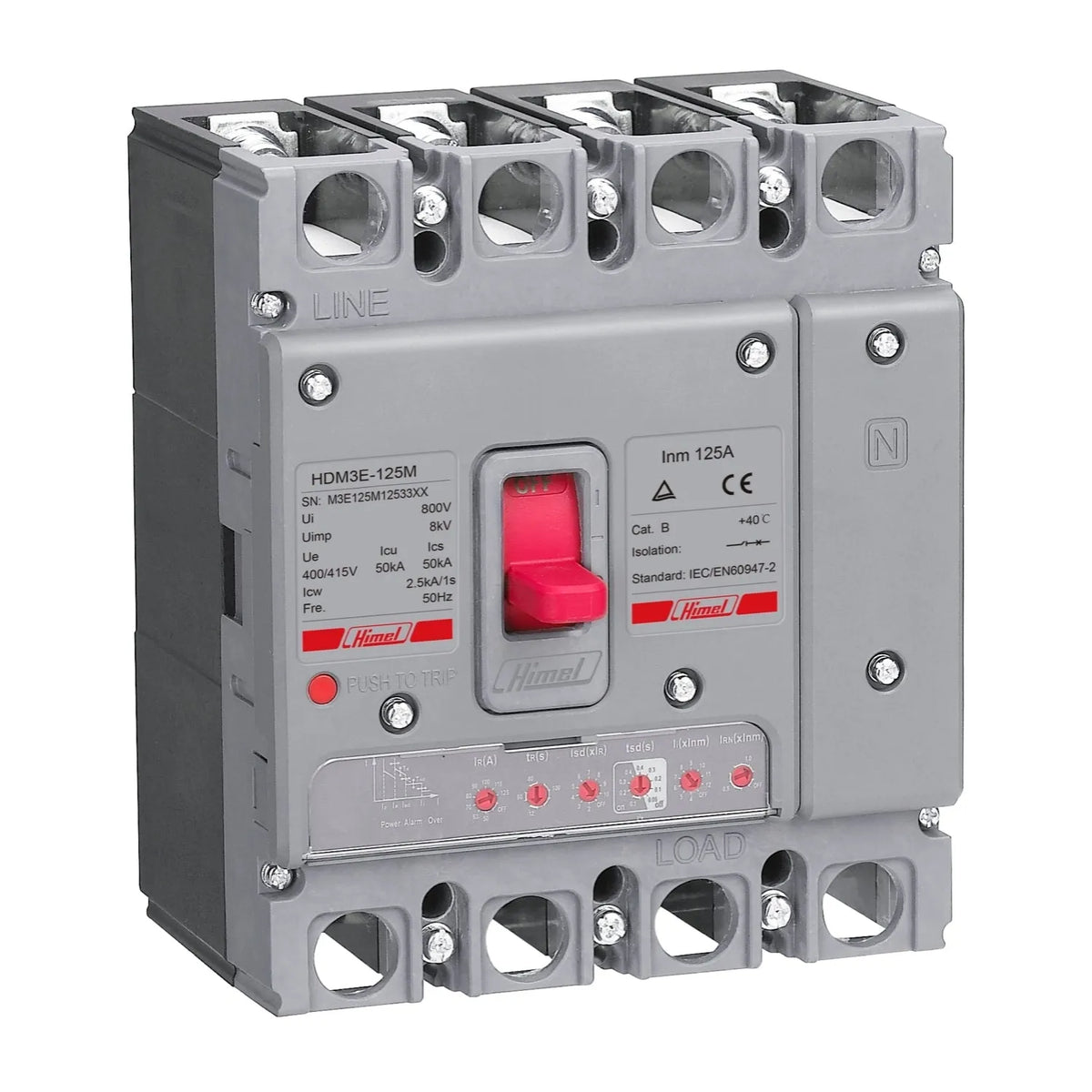 Himel 4 Pole MCCB Breaker Price in Pakistan