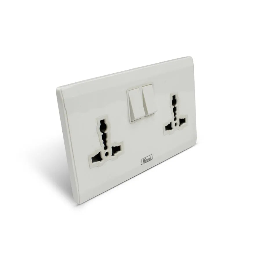 Himel HWDP213ASSN Duplex International Switch Socket Secondary image