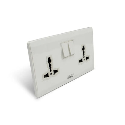 Pieno 1 Gang White Shuttered Plate Price in Pakistan
