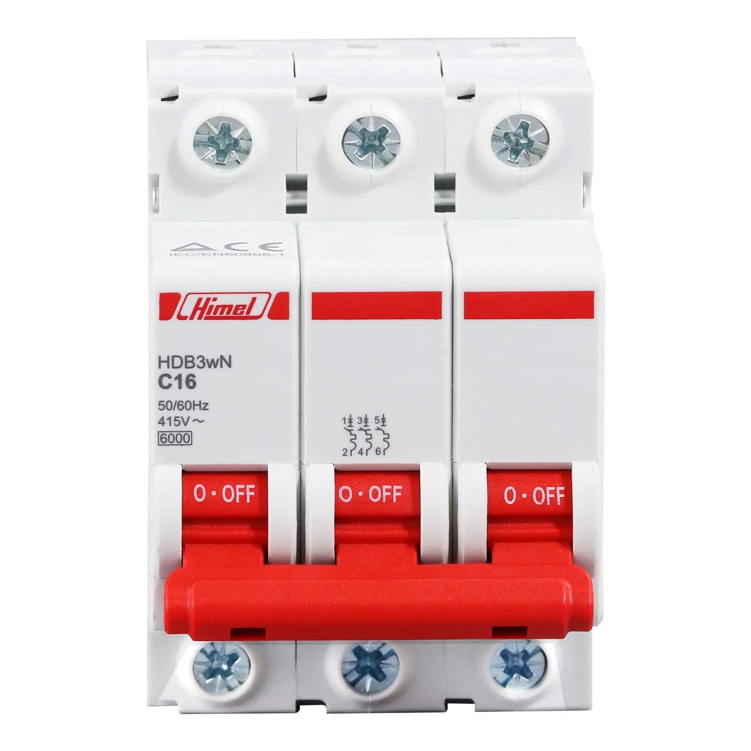 Himel HDB3wN3C 3 Pole Miniature Circuit Breaker Secondary image
