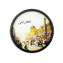 Iconic Karachi Round Tray