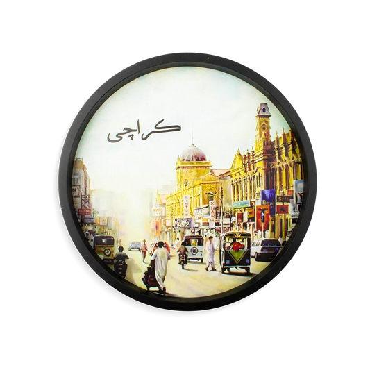 iconic karachi round tray Price in Pakistan