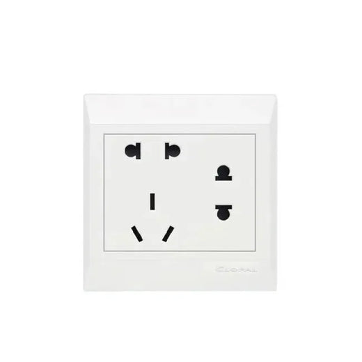 Clopal Ideas White Series 2 Gang TV Outlet  Price in Pakistan