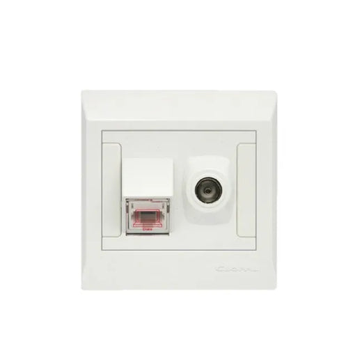 Clopal Ideas White Series 8 Gang Switch Price in Pakistan