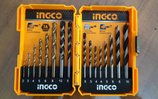 INGCO Metal, Concrete Wood Drill Bits Set Price in Pakistan