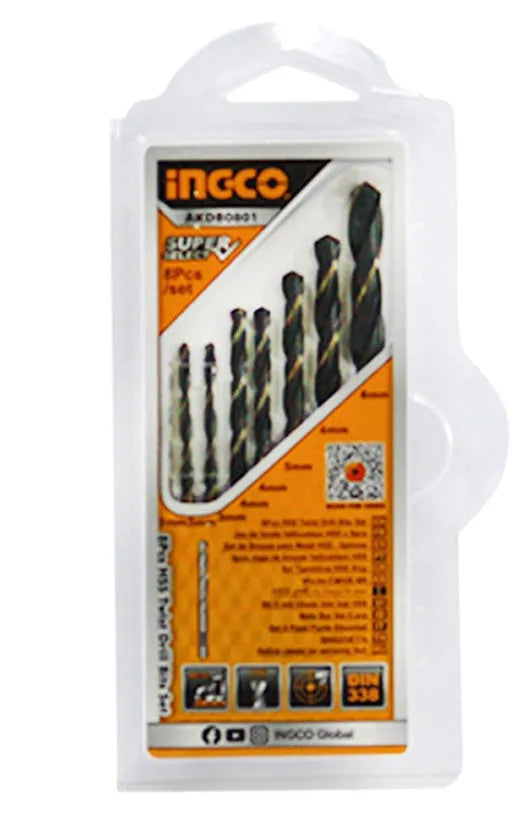 INGCO HSS Twist Drill Bits Set Price in Pakistan Main image