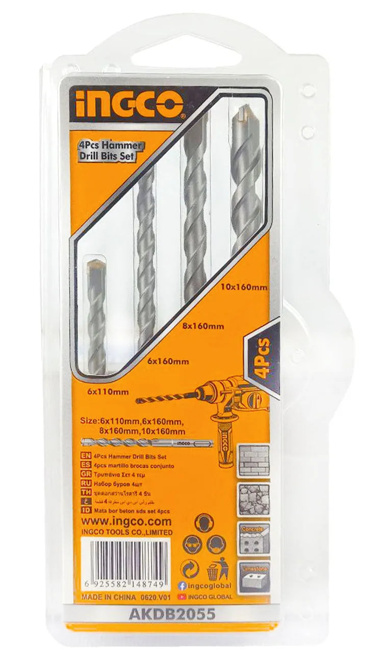 INGCO 5PCS Wood Drill Bits Set Price in Pakistan Main image