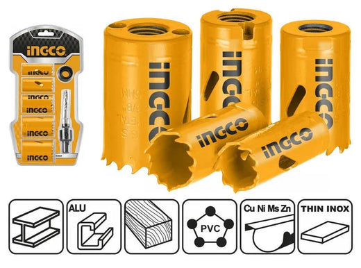 INGCO Bi-Metal Hole Saw Set Price in Pakistan
