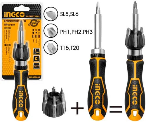 INGCO Screwdriver Set Price in Pakistan Main image