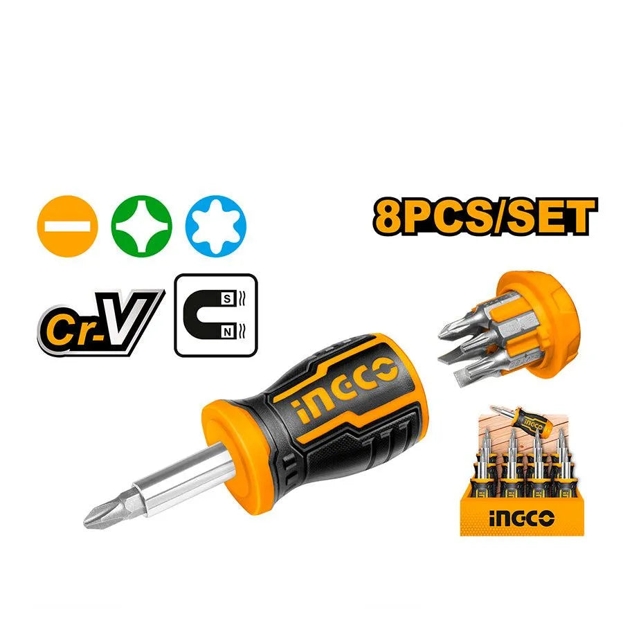 INGCO Stubby Screwdriver Set Price in Pakistan Main image