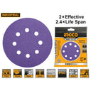 INGCO AKRS150102 Purple Sanding Disc