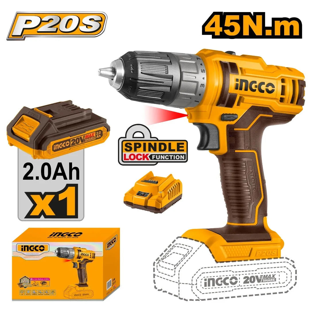 INGCO Cordless Drill Price in Pakistan Main image