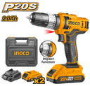 INGCO CIDLI20012 20V Lithium-Ion Impact Drill