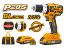 INGCO CIDLI20608 20V Lithium-Ion Brushless Impact Drill