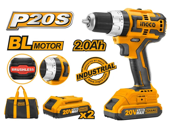 INGCO Brushless Impact Drill Price in Pakistan Main image
