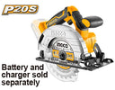 INGCO CSLI1651 Lithium-Ion Circular Saw