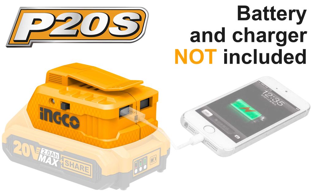 INGCO 20V USB A Charger Price in Pakistan 