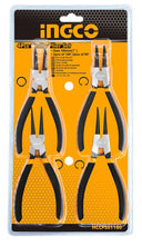 INGCO HCCPS01180 4pcs Circlip Plier Set
