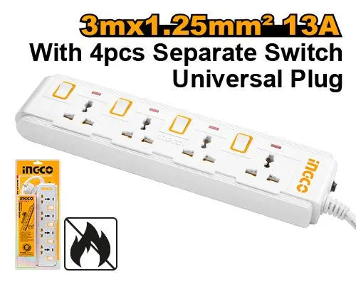 INGCO Extension Socket Price in Pakistan