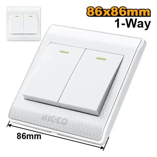 INGCO HESSH02101 2 Gang Switch Secondary image