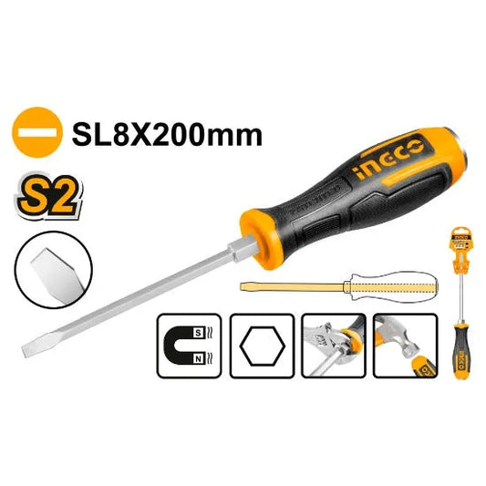 INGCO Slotted Go-Through Screwdriver Price in Pakistan