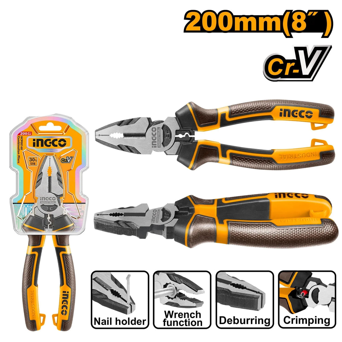 INGCO High Leverage Combination Pliers Price in Pakistan Main image