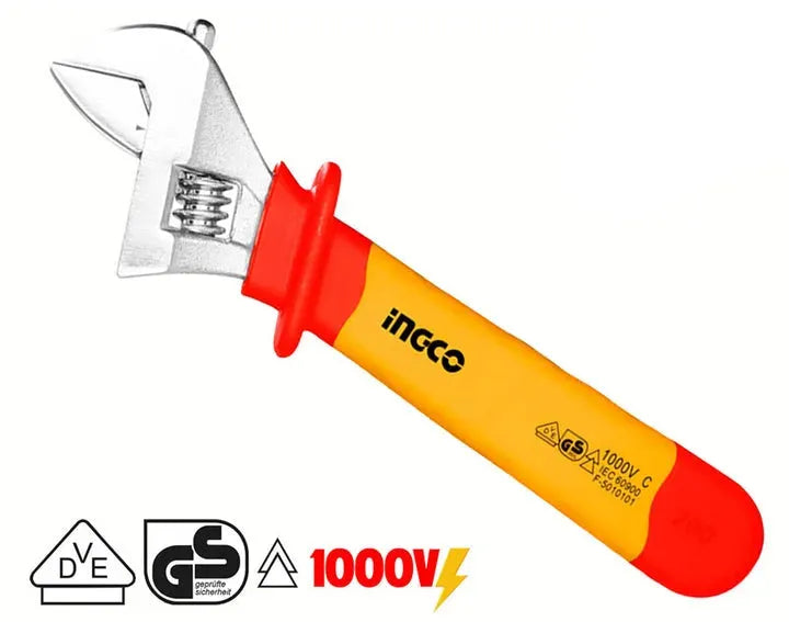 INGCO HIADW101 Insulated Adjustable Wrench Secondary image