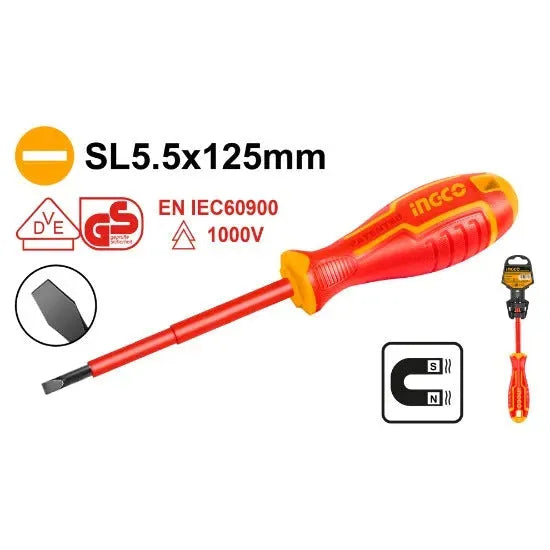 INGCO HISD815125 Insulated Screwdriver Secondary image