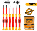 INGCO HKIPSD0601 6PCS Insulated Precision Screwdriver Set