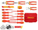 INGCO HKITH1601 16PCS Insulated Hand Tool Set