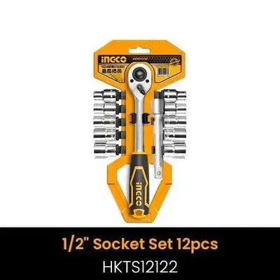 INGCO HKTS12122 12Pcs 1/2" Socket Set