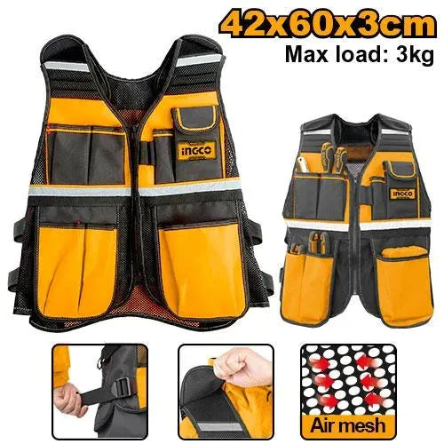 INGCO HTVT0901 Tool Vest Secondary image