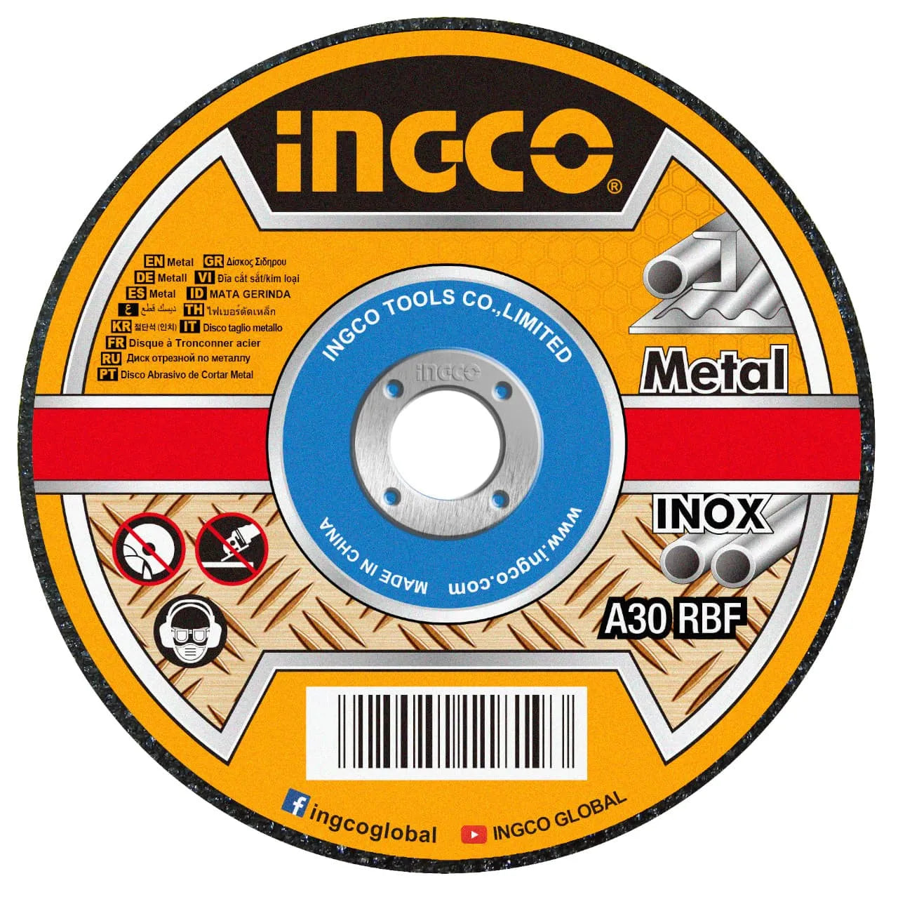 INGCO Abrasive Metal Cutting Disc Set Price in Pakistan