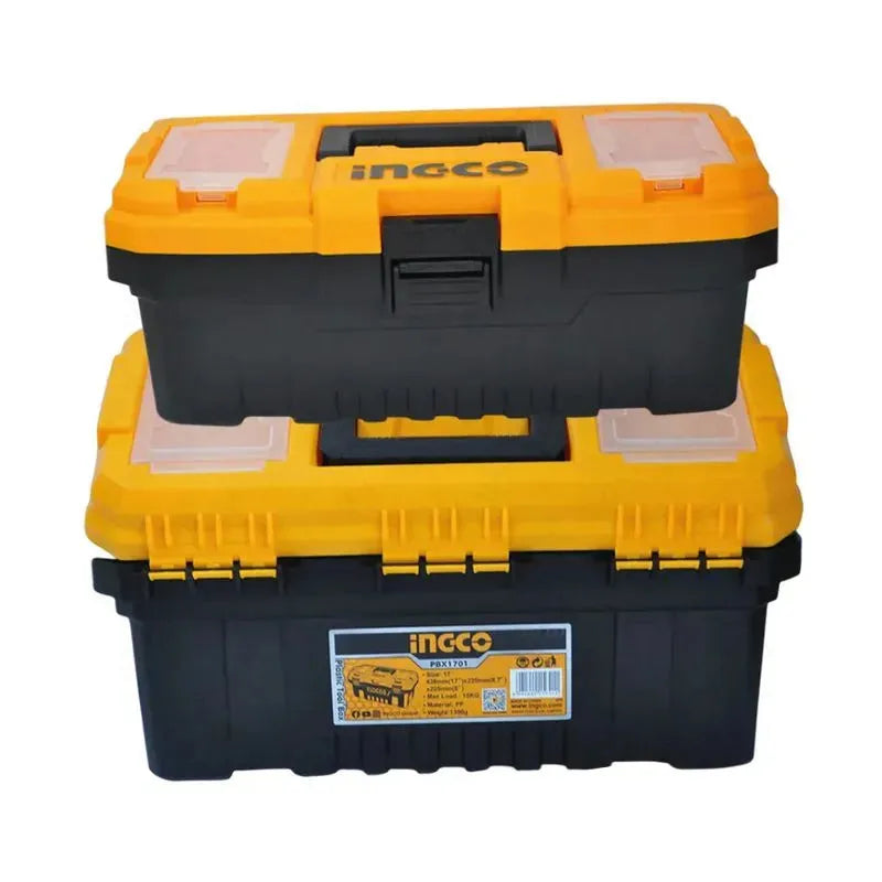 INGCO PBXK0201 2Pcs Plastic Tool Boxes Set Secondary image