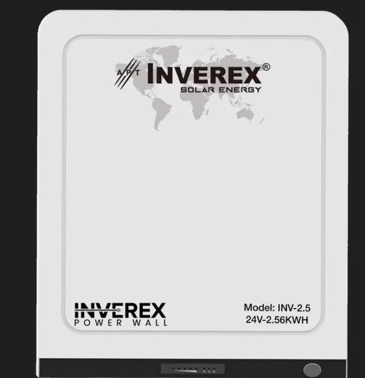 Inverex 24v-2.56kwh Lithium Battery Power Wall