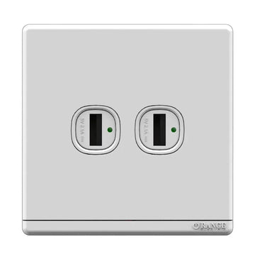 ION 2 Gang Type A USB Charger Outlet Price in Pakistan