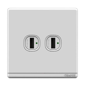 ION 2 Gang Type A USB Charger Outlet Price in Pakistan