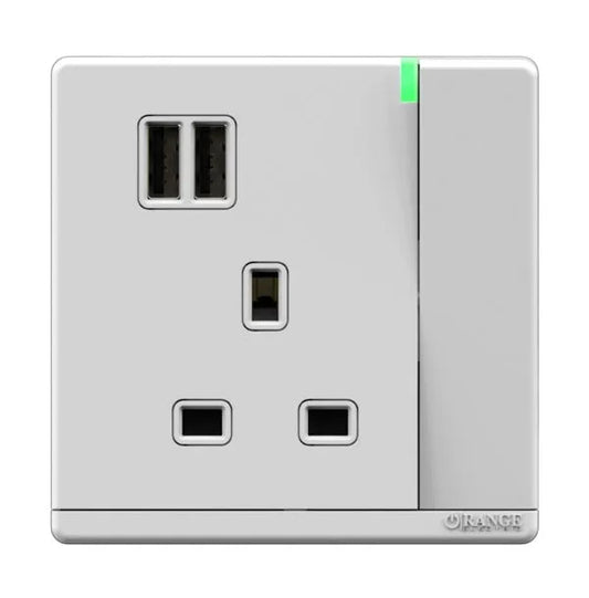 ION Flat Pin Switch Socket + 2.4 USB Price in Pakistan 