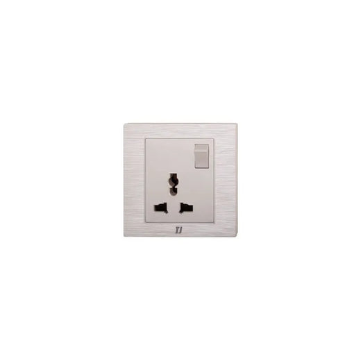 TJ v7 Series 3 Pin Switch Universal Socket Price in Pakistan