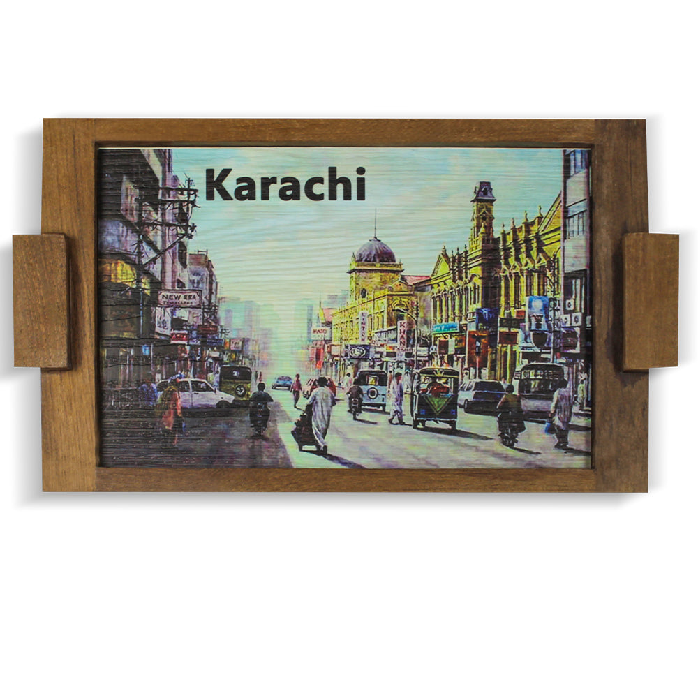 Karachi Art Serving Tray Price in Pakistan