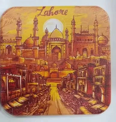 Lahore Heritage Printed Wooden Tray